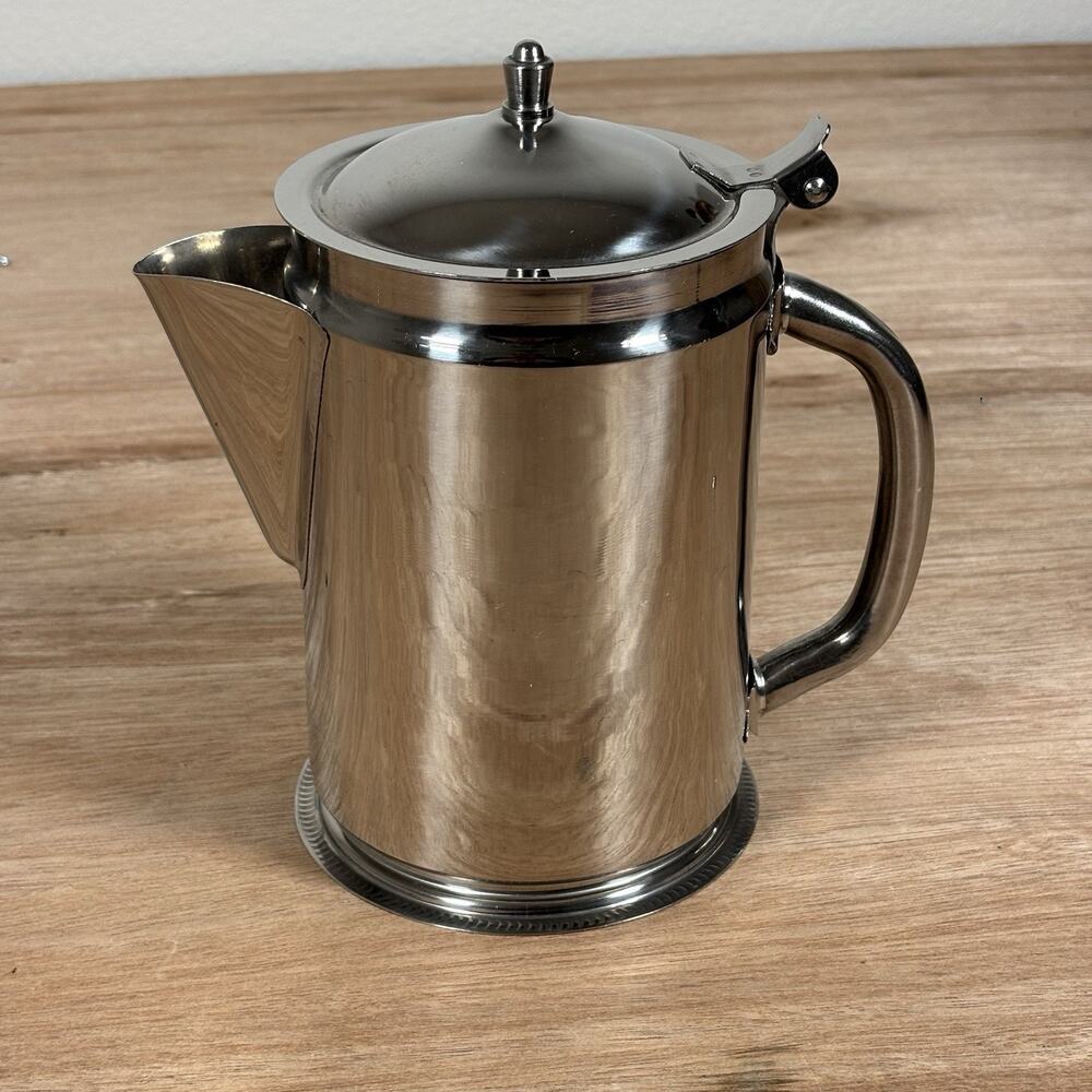 VTG Halco 18-8 Stainless Steel KOREA S-950 Pitcher W/ Lid Polished